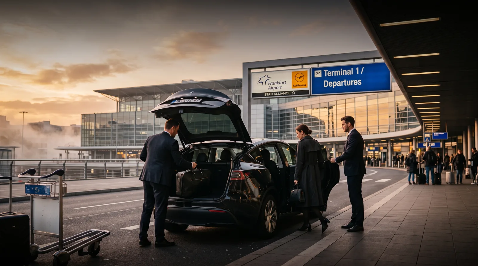 Aéroport Frankfurt FRA, terminal moderne